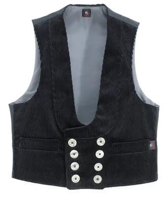 Produktbild von FHB HEINER Zunftweste Trenkercord schwarz Gr. 90