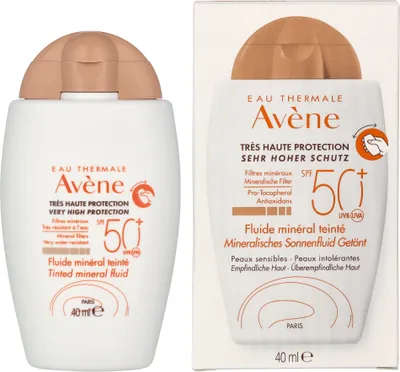 Produktbild von For Sensitive Skin Avene Mineral Tinted Fluid SPF50+