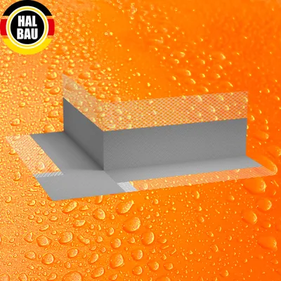 Produktbild von Außenecke 100 Stk. Dichtband Dichtmanschette Dusche Bad Flüssigfolie Dichtfolie HALBAU HS02