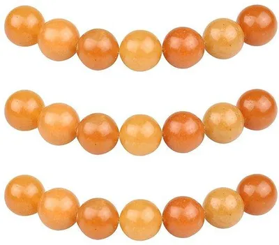 Immagine prodotto di Sfere di pietra avventurina rossa da 4 mm, 85 pezzi