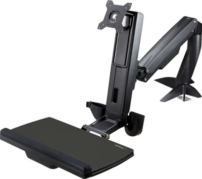 Zdjęcie produktu dla StarTech.com ARMSTSCP1, Czarny, 86,4 cm (34"), 8 kg, Biurko, 75 x 75,100 x 100 mm, 1,5 kg