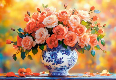 Produktbild von Castorland Puzzle Sommerrosen 1500 Teile Puzzle Erwachsene