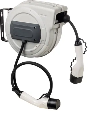Produktbild von as-Schwabe e-Auto Aufroller Typ 2 Ladekabel 8m 11kW 400V 16A 3phasig Elektroauto