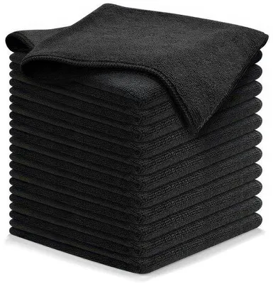 Produktbild von Famanu Mikrofasertücher Set – 12 weiche, hochabsorbierende Tücher, 32 x 32 cm