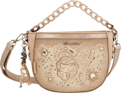 Immagine prodotto di Anekke borsa a tracolla borsetta Hollywood Studio Oval Crossbody Bag Nude beige
