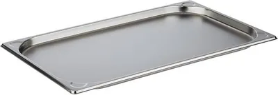 Produktbild von APS 81100 GN 1/1 Behälter, Edelstahl, 53 x 32,5 cm, Tiefe 20 mm, 2,5 Liter