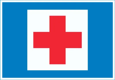 Produktbild von Richtzeichen Erste Hilfe Symbol Schild A0 (841x1189mm)