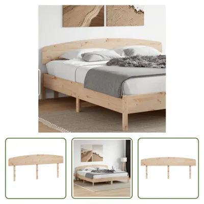 Produktbild von The Living Store Kopfteil 180 cm Massivholz Kiefer