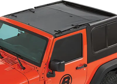 Produktbild von Bikinitop Safari Style Black Diamond 2 Türer Jeep Wrangler JK 07-17