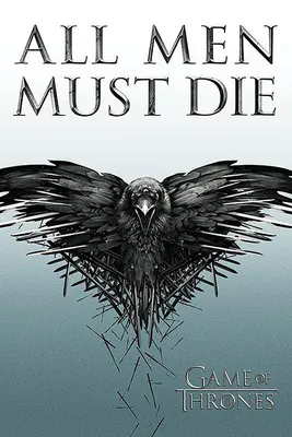 Productafbeelding van Game of Thrones - All Men Must Die - 61x91,5 cm - Poster