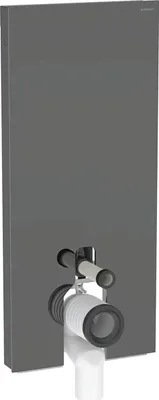 Immagine prodotto di Geberit Monolith module sanitaire pour WC au sol, 114cm, entrée deau derrière au centre, avec coude de raccordement P, 131.033.JK.5, 131.033.JK.5
