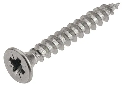 Immagine prodotto di Vite per pannelli truciolari zincata gialla a testa svasata 4,5 x 50 mm PZ2 190043 (confezione da 100)