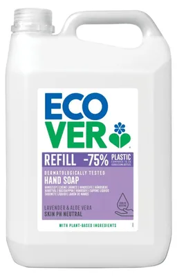 Produktbild von Ecover Handseife Lavendel & Aloe Vera 5L Kanister 4 Stk