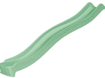 Image de Toboggan 265 cm vert pastel