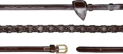 Produktbild von Dyon D Collection 1/2 Laced Zügel Braun Full Braun Full