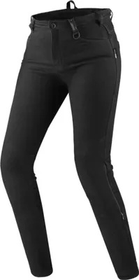 Produktbild von SHIMA Flexx Damen Motorrad Jeans, schwarz, 32/30