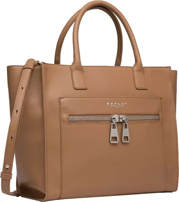 Produktbild von REPLAY Handtasche Schultertasche Handbag Dirty Pale Beige hellbraun