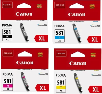 Produktbild von Canon Original CLI-581XL Druckerpatronen - 4er Multipack
