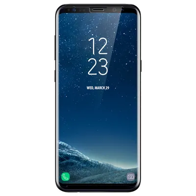 Produktbild von Avizar, Displayschutzfolie aus Glas mit abgerundeten Kanten für Samsung Galaxy S8, Transparent