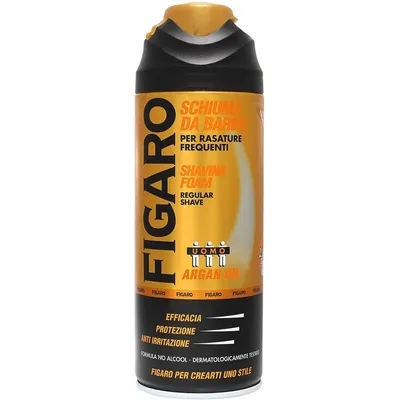 Produktbild von FIGARO Rasierschaum mit Arganöl Spender 400 ml