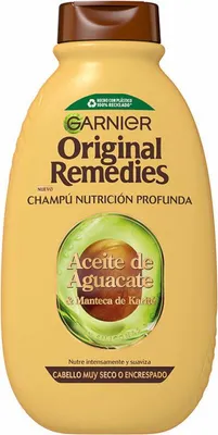Produktbild von GARNIER ORIGINAL REMEDIES Shampoo mit Avocadoöl und Sheabutter 400 ml