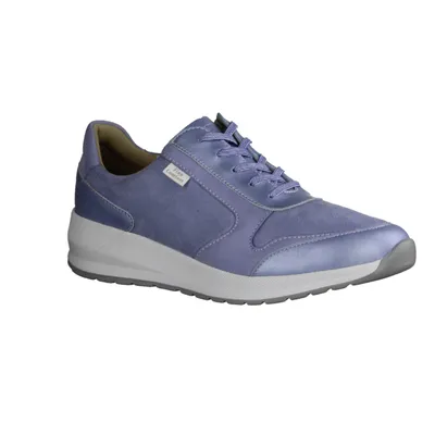 Produktbild von Finn Comfort Mori Damen Halbschuhe, Stretchleder, Sky (blau), Bequemschuhe - Damenschuhe Bequeme Schnürschuhe, Blau, leder (perlato/stretchcampo/patagonia)