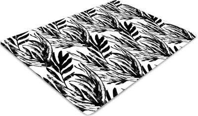 Produktbild von Stuhlunterlage Bürostuhlunterlage 120 cm x 90 cm Bodenmatte Bürostuhlunterlage - Schwarzes Monster