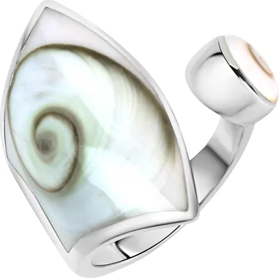 Produktbild von Zeeme Pearls Ring 925/- Sterling Silber weiß 064 (20,4) Muschel weiß 342270088