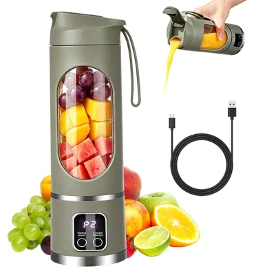 Tragbarer Mini-Mixer 450 ml USB Smoothie-Maker auslaufsicher
