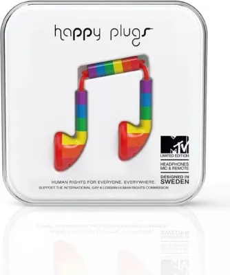 Produktbild von Happy Plugs 7748 Remote-Thirty Second to Mars Earbuds Kopfhörer mit Mikrofon kabelgebunden