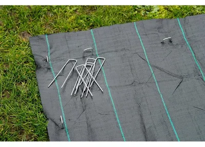 Obrázok produktu pre Podlahové kotvy, kovové, H14x3xcm, priemer 3 mm, sada 10 kusov