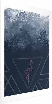 Produktbild von Posterpapier Poster - Geometric Bird 21x30 cm Blätter g-C-0130-ao-a