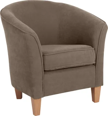 Produktbild von Max Winzer Sessel Livia - Velourstoff sahara - Maße: 70 x 70 x 74 cm