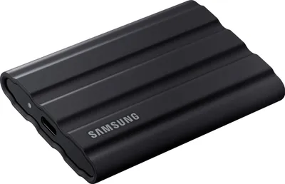 Produktbild von Portable SSD T7 Shield 1 TB, schwarz Externe SSD-Festplatte