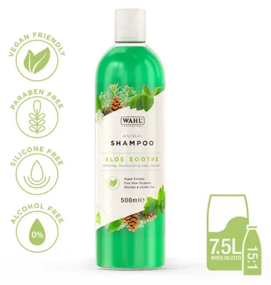 Produktbild von Wahl Pro Pet Aloe Soothe Shampoo 500ml - Shampoo für Haustiere