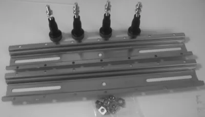 Produktbild von Duravit Wannenfüße für Badewannen, Set mit 2 Füßen, 1 Stk.