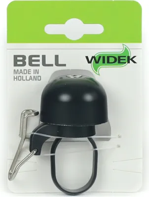 Produktbild von Widek Glocke PAPERCLIP mini Aluminium, Ø=35mm, schwarz