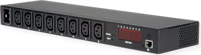 Produktbild von VALUE IP-Steckdosenleiste 8fach, 19-Zoll-Rackmount