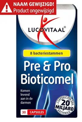 Produktbild von Pre & Pro Bioticomel 30 Kapseln