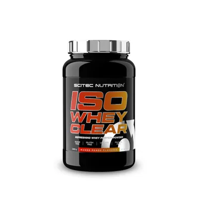 Produktbild von Scitec Nutrition Iso Whey Clear 1025g Dose Pfirsich-Mango