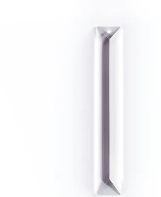 Zdjęcie produktu dla Kryształ wiszący pryzmat wiszący biżuteria szklana wisząca kryształy do żyrandoli żyrandol K9 kryształ L48mm W28mm H16mm, szkło, przezroczysty