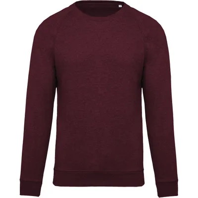 Produktbild von Kariban Herren Sweatshirt Baumwolle Rundhalsausschnitt Raglanärmel