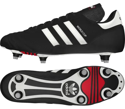 Produktbild von Adidas 011040, Fußball, Männlich, Schwarz, Weiß, Erwachsener, Einfarbig, 40.7 (40 2/3)