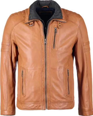 Produktbild von JCC Lederjacke 125302 Damen cognac 50
