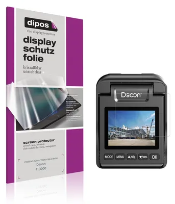 Produktbild von 4x Schutzfolie für Dsoon TL3000 klar Displayschutzfolie Folie Display Schutz dipos