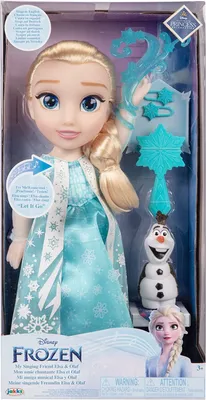 Produktbild von Disney Frozen My Singing Friend Elsa & Olaf, Große Puppe, Weiblich, 3 Jahr(e), Mädchen, Mit Ton, 355 mm