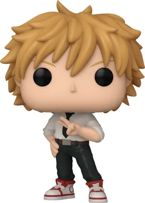 Image de Figurine vinyle d’animation POP ! Chainsaw Man de Denji, 9 cm