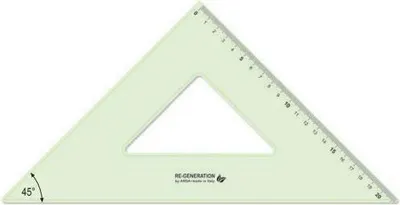 Produktbild von ARDA RE4530 Winkelmesser Kunststoff Dreieck