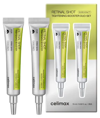 Produktbild von celimax The Vita A Retinal Shot Tightening Booster (Duo Set 15ml x 2)