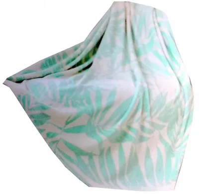 Produktbild von Smukee Decke weich Polarfleece Palmenmuster 130x170 cm